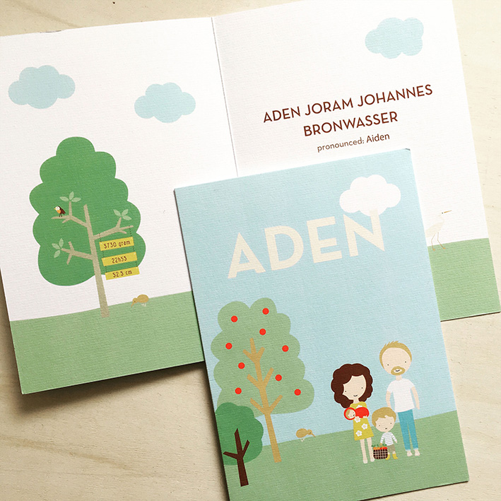 Aden card design